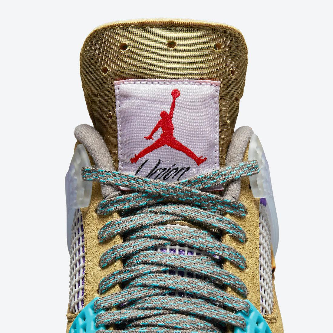 (Men's) Aithtr Jordthtan 4 Retro SP x Union LA 'Desert Moss' (2021) DJ5718-300