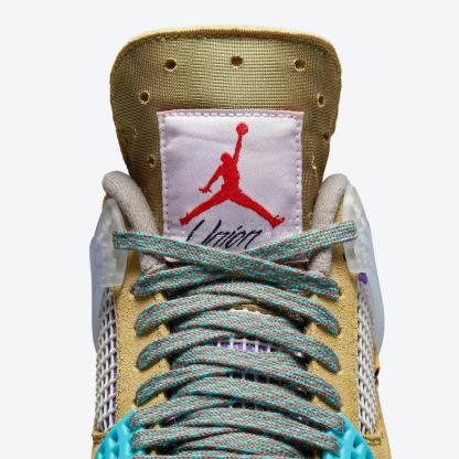 (Men's) Aithtr Jordthtan 4 Retro SP x Union LA 'Desert Moss' (2021) DJ5718-300