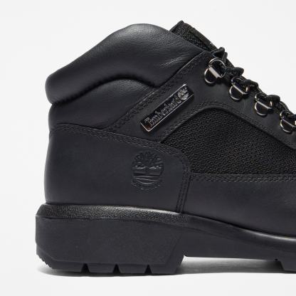 Mens Waterproof Field Boot TBL Black FullGrain ALT7