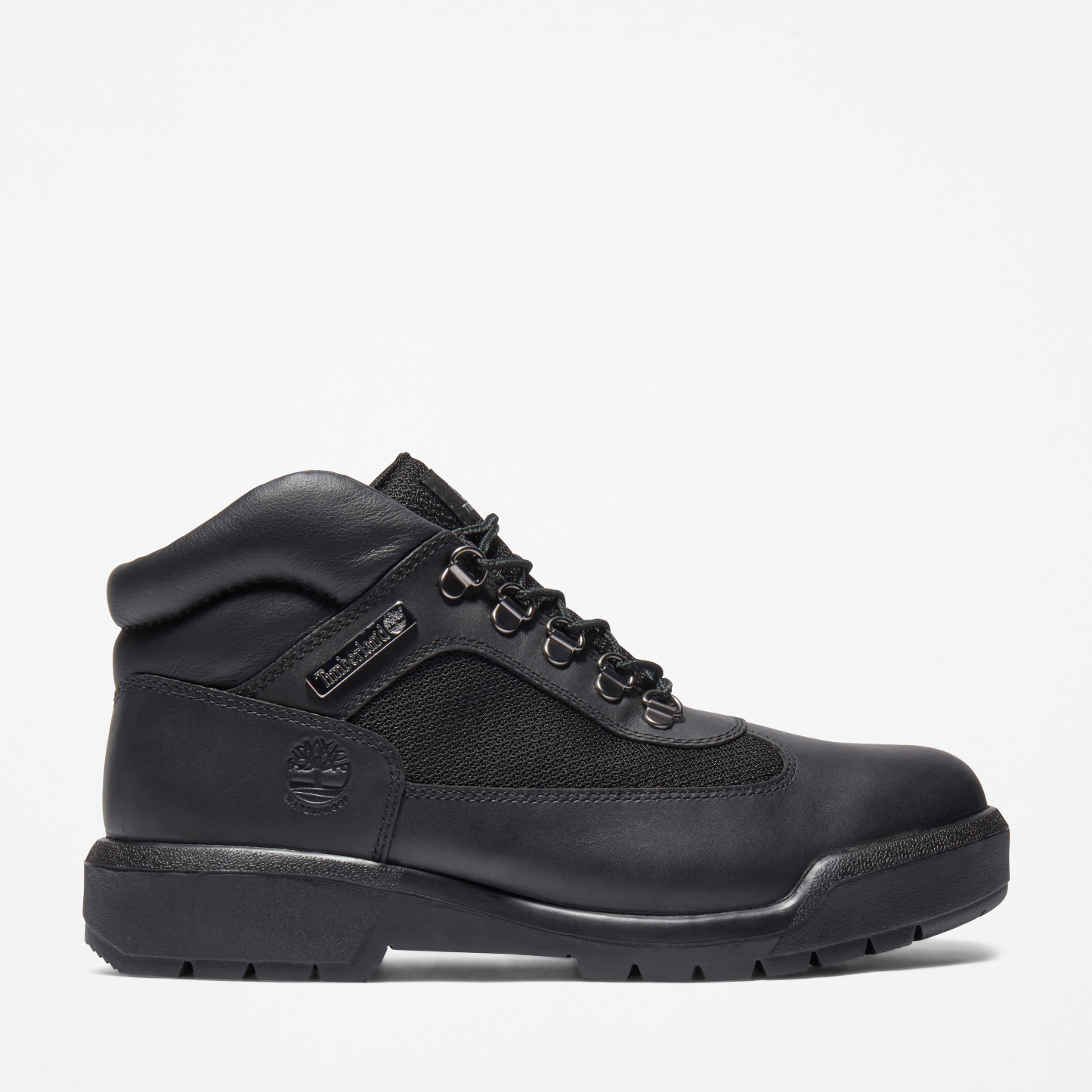 Mens Waterproof Field Boot TBL Black FullGrain HERO