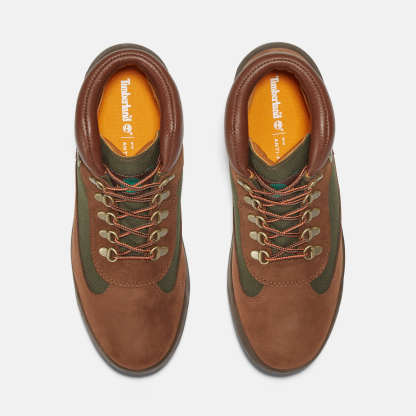 Mens Waterproof Field Boot TBL Dark Brown Nubuck ALT2