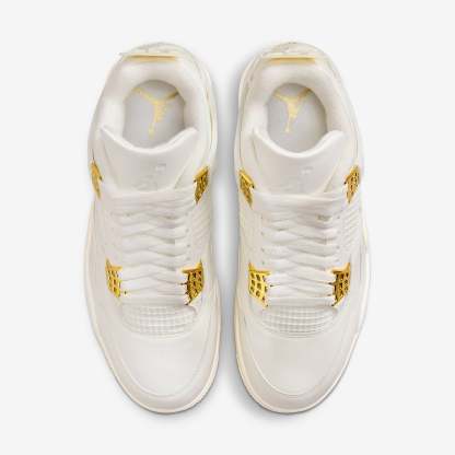 (Women's) Aithtr Jordthtan 4 Retro 'Metallic Gold' (2024) AQ9129-170