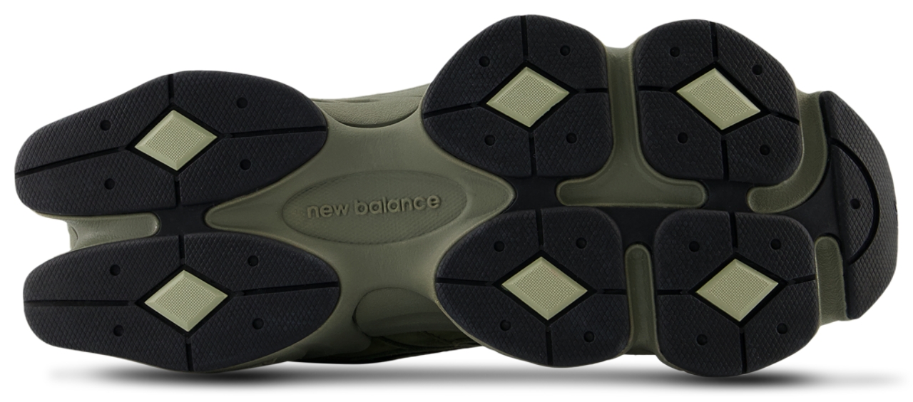 New Balance 9060 - Olivine/Dark Olivine/Black - 9060ZGDU - View 5