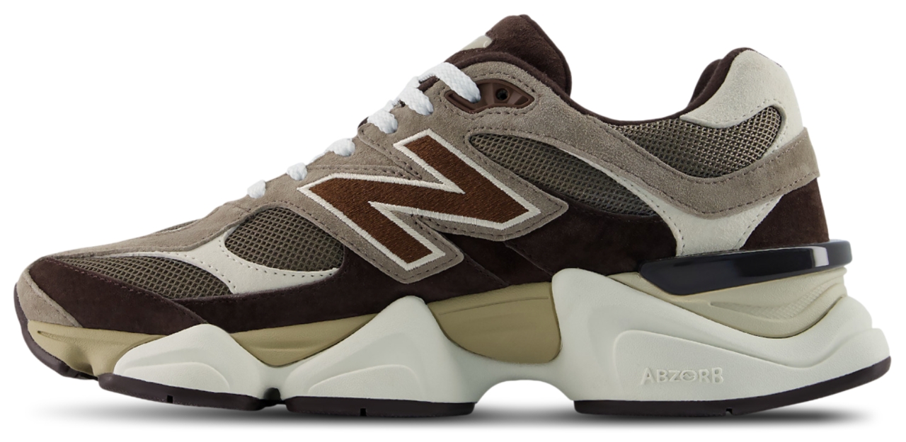 New Balance 9060 - Brown/Brown - 90601BV - View 2