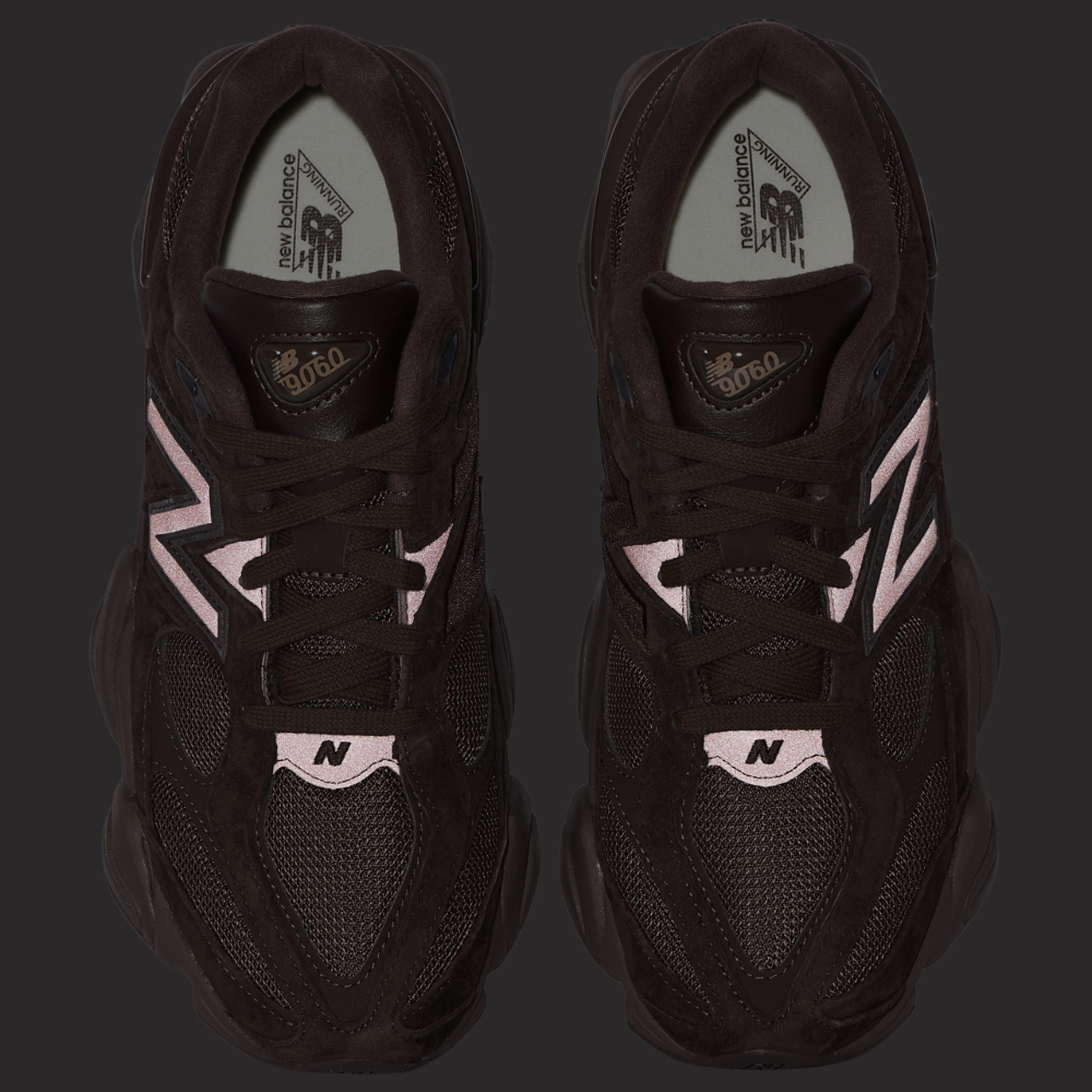 New Balance 9060 - Brown/Brown - M9060ZWD - View 8