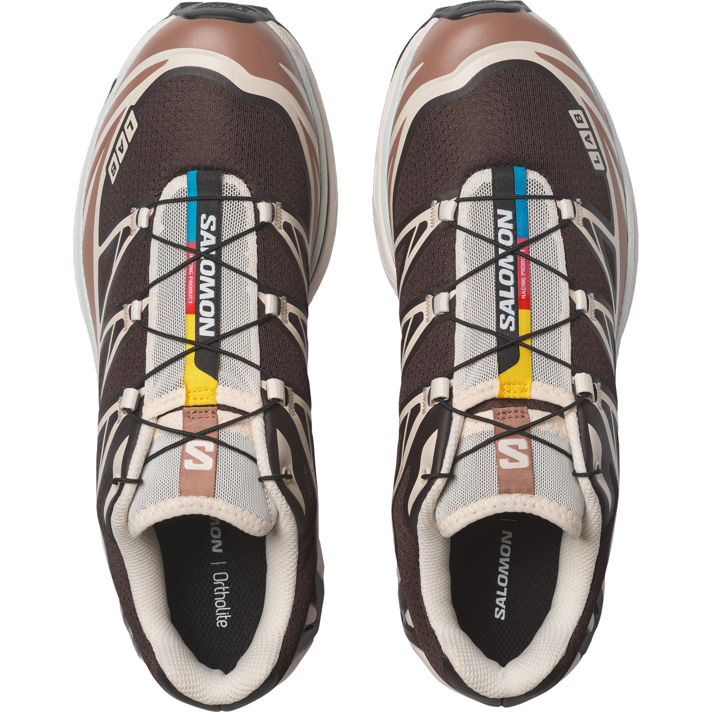Salomon XT-6 — Black Coffee / Burro / Bitter Chocolate — GhostProductImage 2