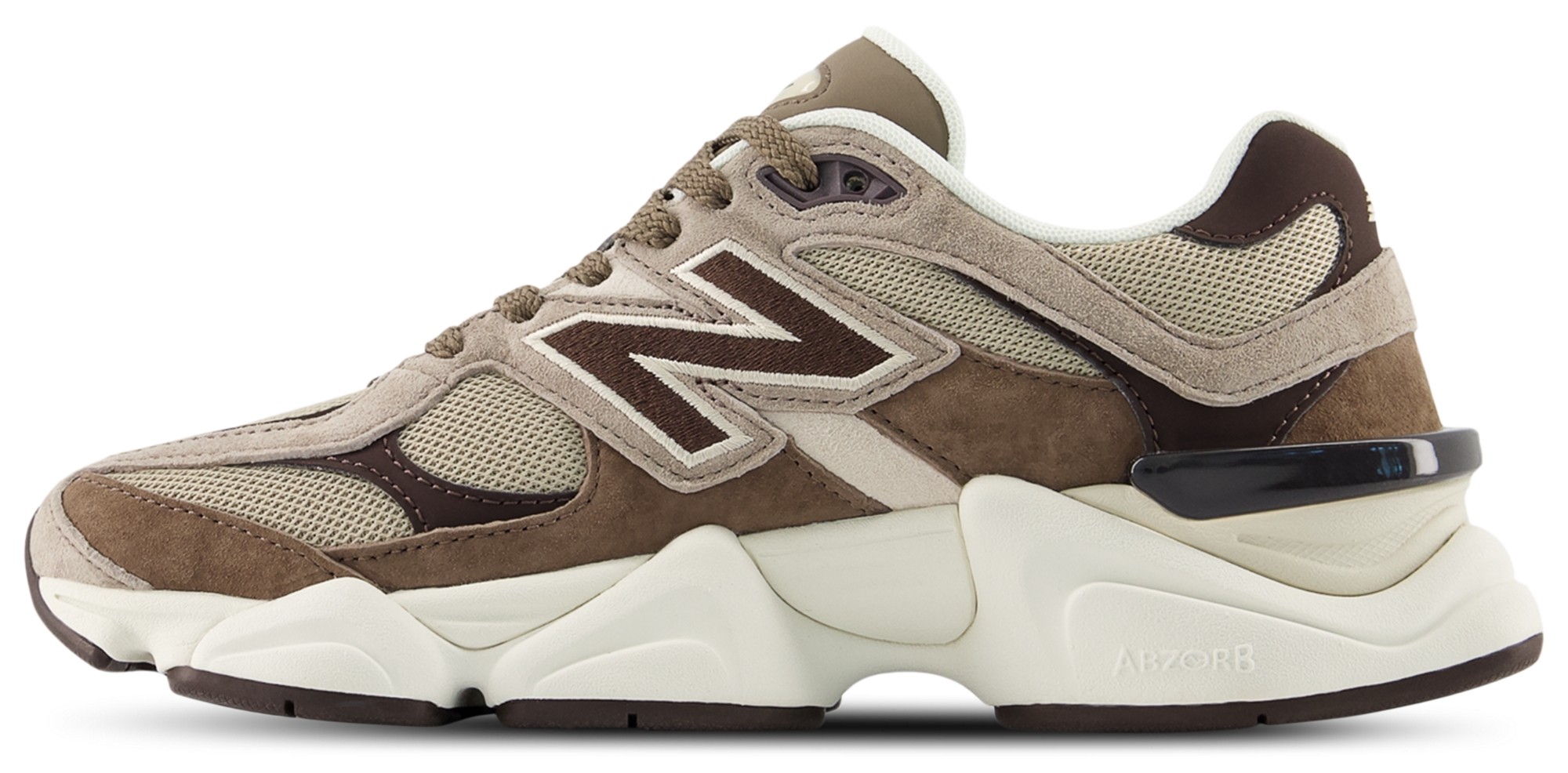 New Balance 9060 - Stoneware/Thunder Brown - U90602JK - View 2