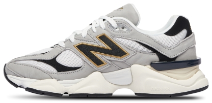 New Balance 9060 - Grey/Black/Gold - U90601TS - View 2
