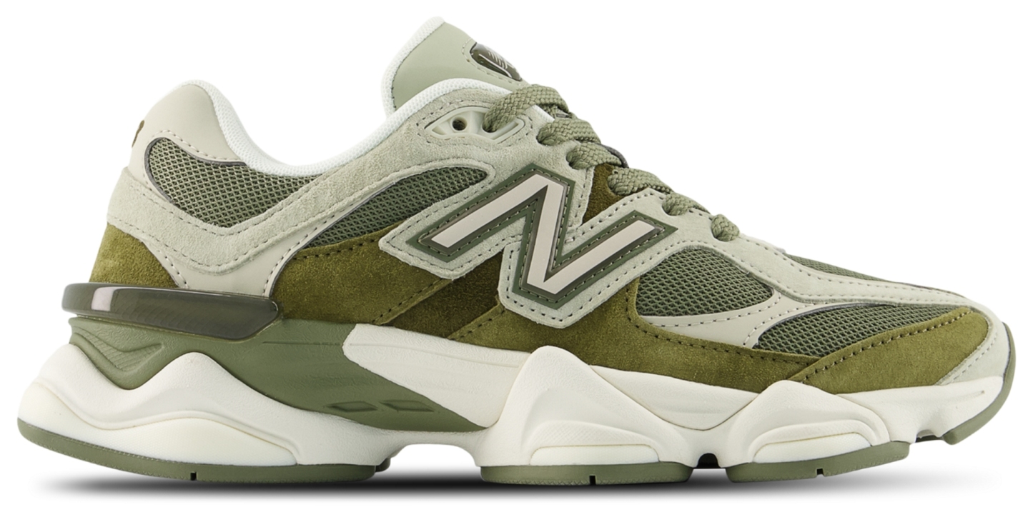 New Balance 9060 - White/Olivine/Dark Olivine - U90604A9 - View 1