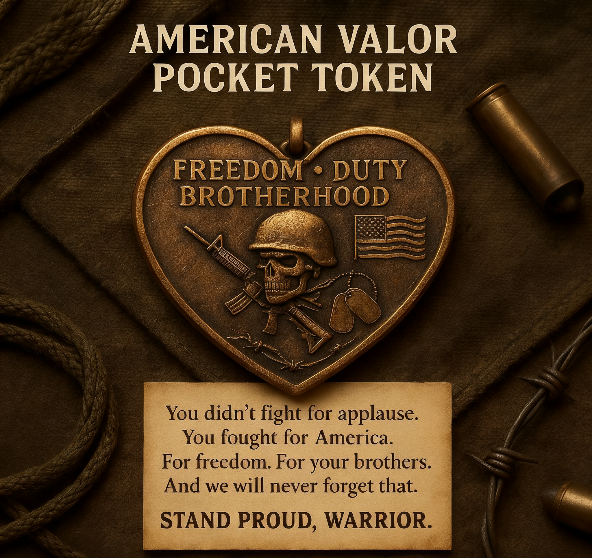American Valor Pocket Token