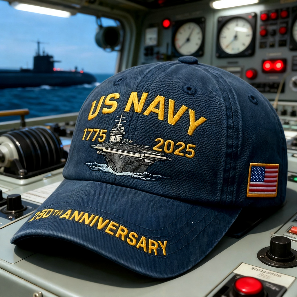 🎉Last Day Only $19.99 🇺🇸 250th Anniversary U.S. Navy Cap ⚓