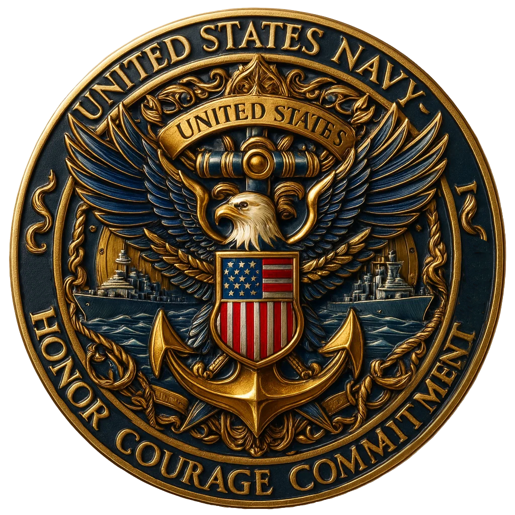 UNITED STATES NAVY COMMEMORATIVE COIN