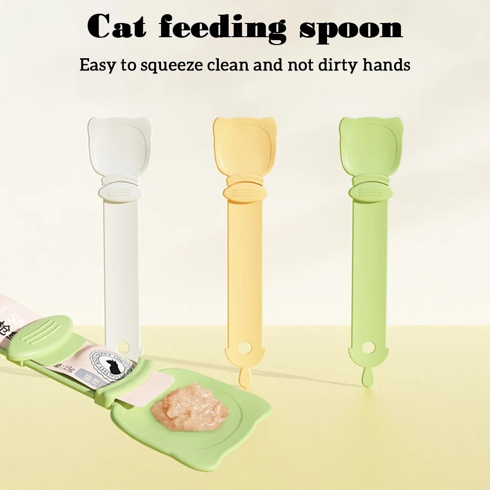 🎄Christmas sale-49% OFF🎄🐱Cat feeding spoon🐈