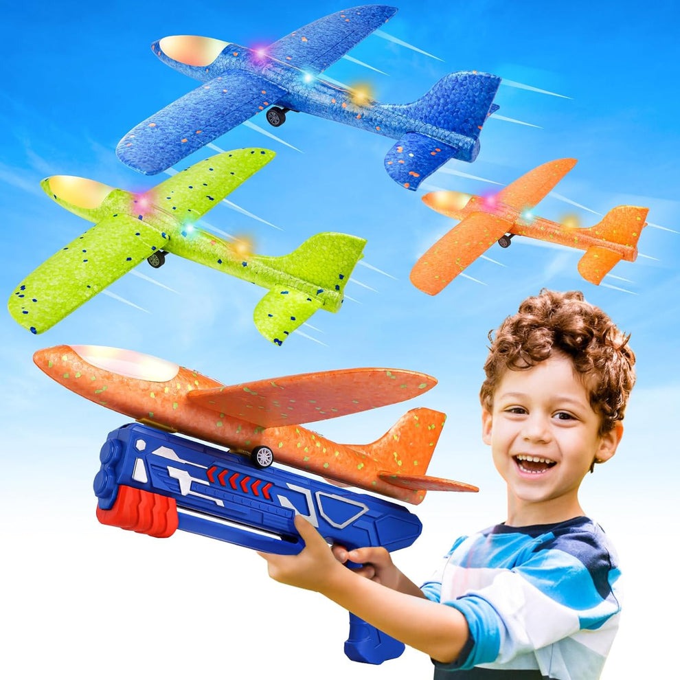 Last Day Clearance Sale 49% OFF ✈Airplane Launcher Toy Set🎁BUY MORE FREE MORE🎁