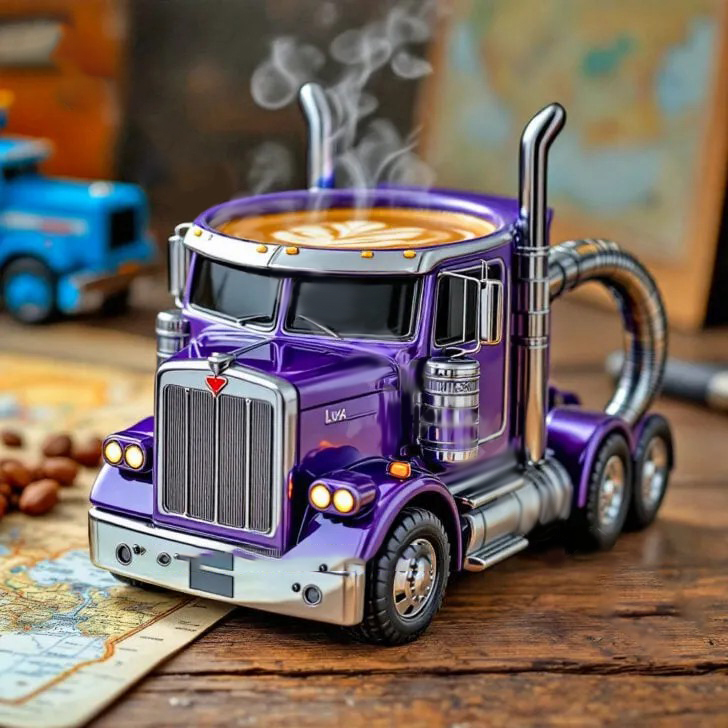 🔥2025 Hot Sale 49% OFF - 🚛☕️Handcrafted Truck Coffee Mug🎁BUY 2 GET FREE SHIPPING