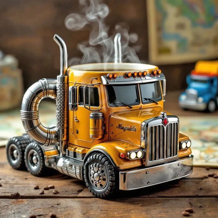 🔥2025 Hot Sale 49% OFF - 🚛☕️Handcrafted Truck Coffee Mug🎁BUY 2 GET FREE SHIPPING