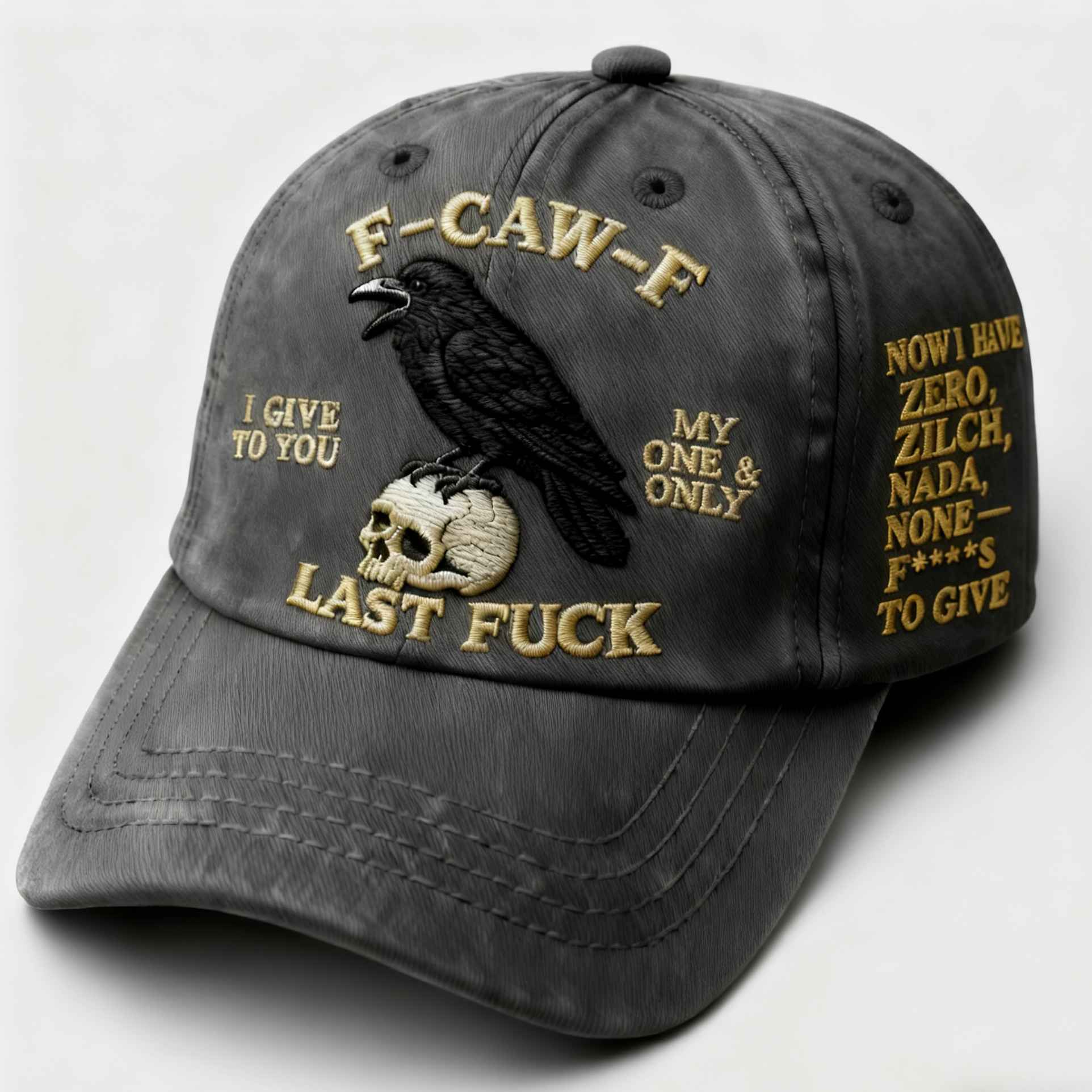 💥The F-CAW-F Cap — For Those Who Laugh at Life and Give Zero F*cks!