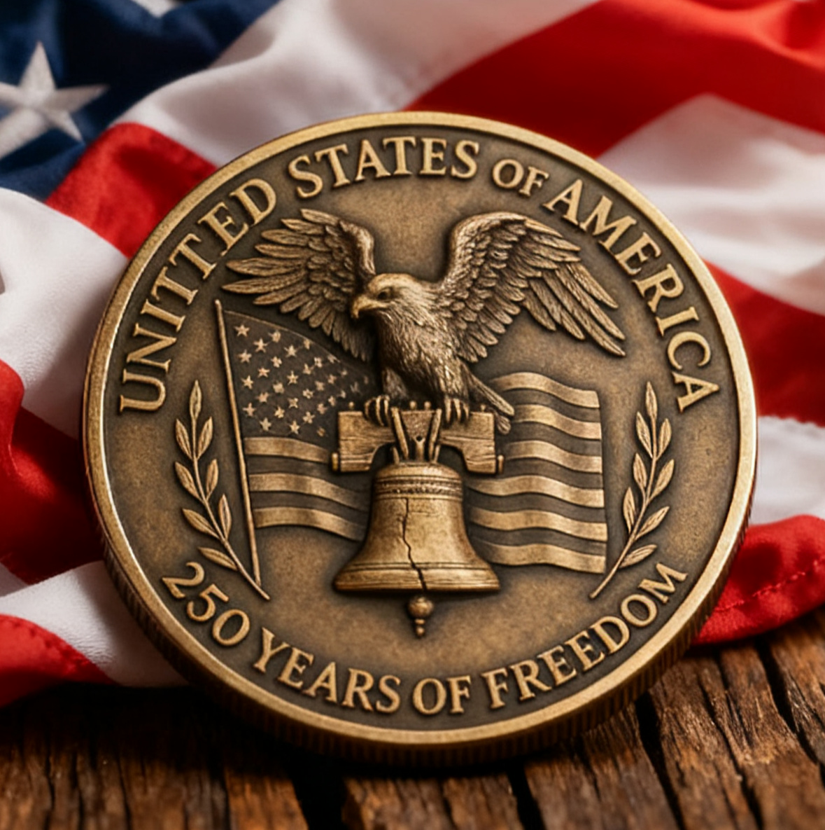 America 250th Independence Arch Commemorative Coin – 1776–2026