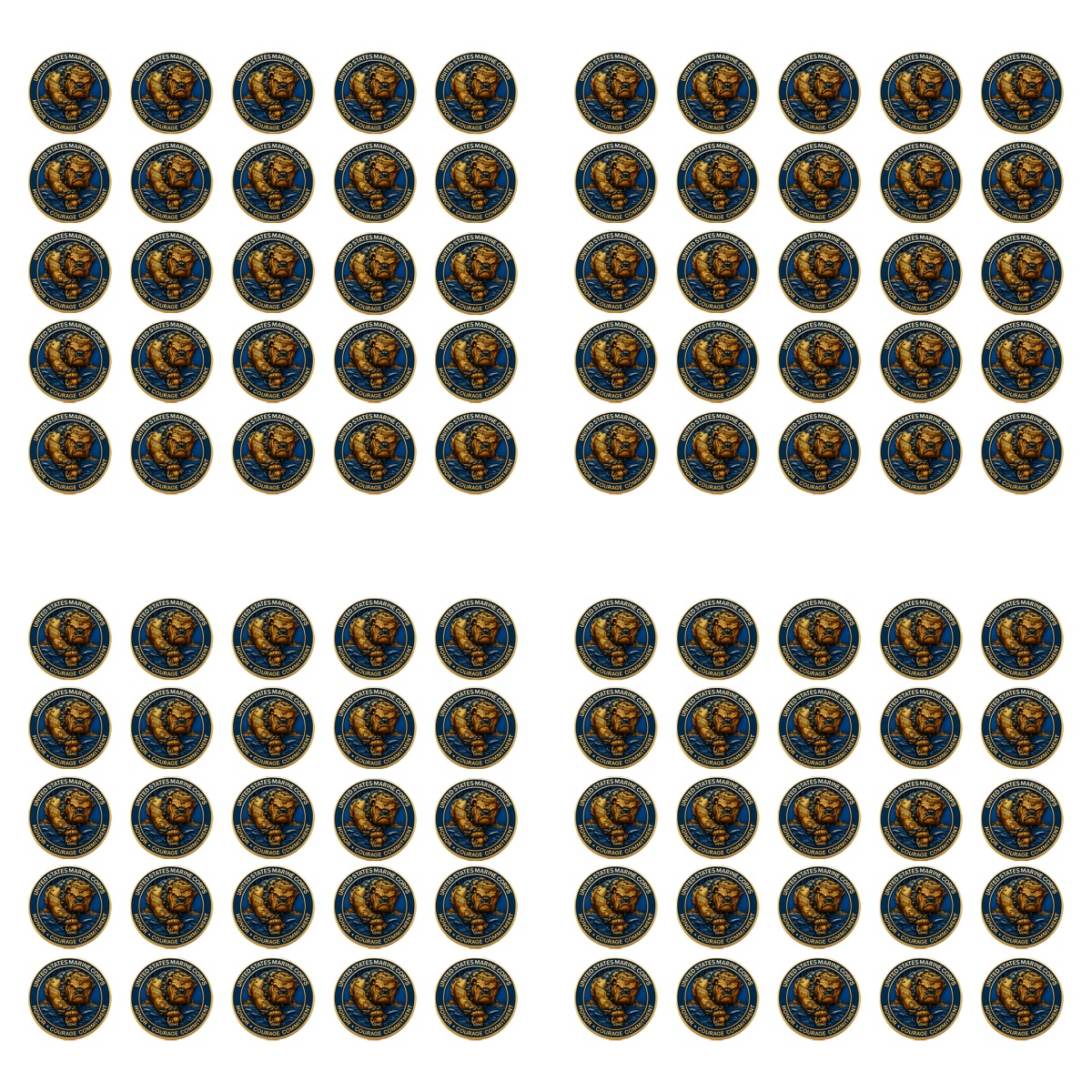 United States Marine Corps "Devil Dog" Commemorative Medal Landing Page