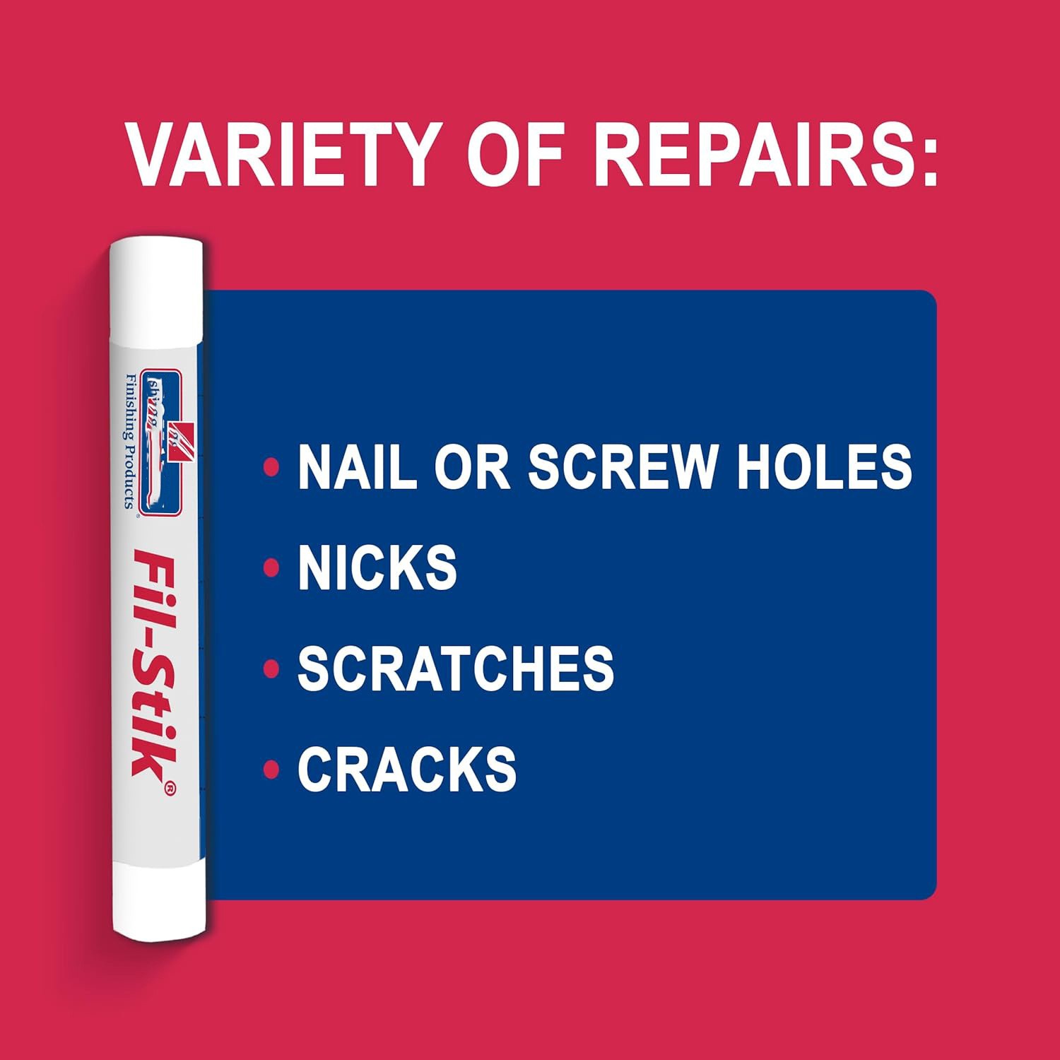 🔥Summer Hot Sale - 69% OFF 🔥Mohawk Finishing Products M230-0202 Fil-Stik White Repair Pencil
