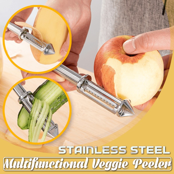 🎁Last Day Clearance Hot Sale 69% OFF 🎁Stainless steel Multifunctional Veggie Peeler - BUY MORE SAVE MORE