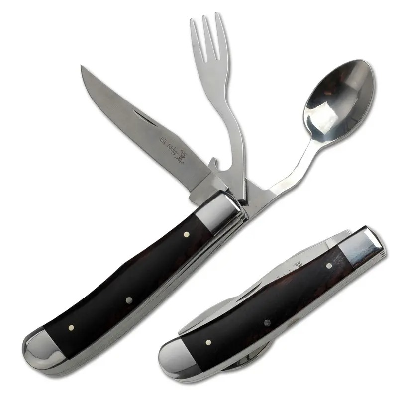 This Week Special Offer 70% OFF🎁4-in-1 Multi-Function Pocket Knife, Fork, Spoon and Bottle Opener Wood Handle