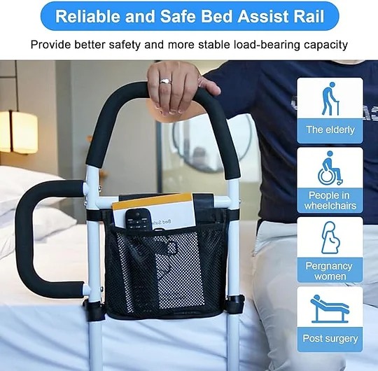 Bedside Handrail Railing for the Elderly & Pregnant Woman