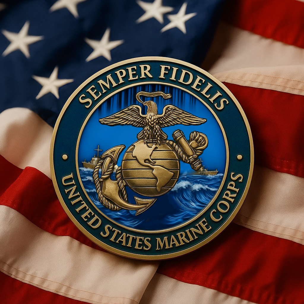 United States Marine Corps "Devil Dog" Commemorative Medal Landing Page