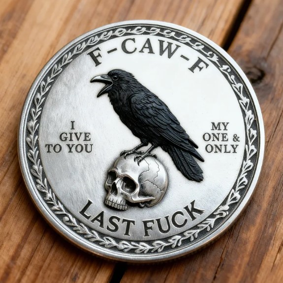 💥The F-CAW-F Coin — For Those Who Laugh at Life and Give Zero F*cks!