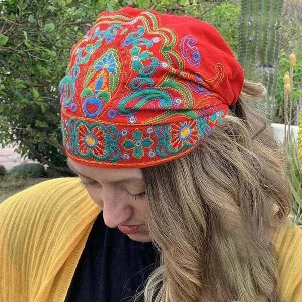 🔥Last Day Promotion 50% OFF🔥 - Embroidered Bandana Caps