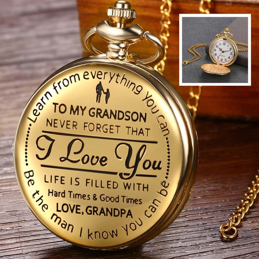 🔥50%OFF TODAY!! Special Gift🔥 For Son - Luxury Vintage Pocket Watch