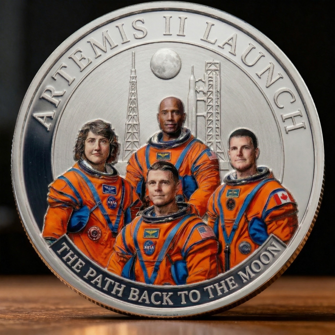 🚀Flash Sale 60% OFF 🌕 Artemis II Lunar Mission Commemorative Coin 🚀🚀