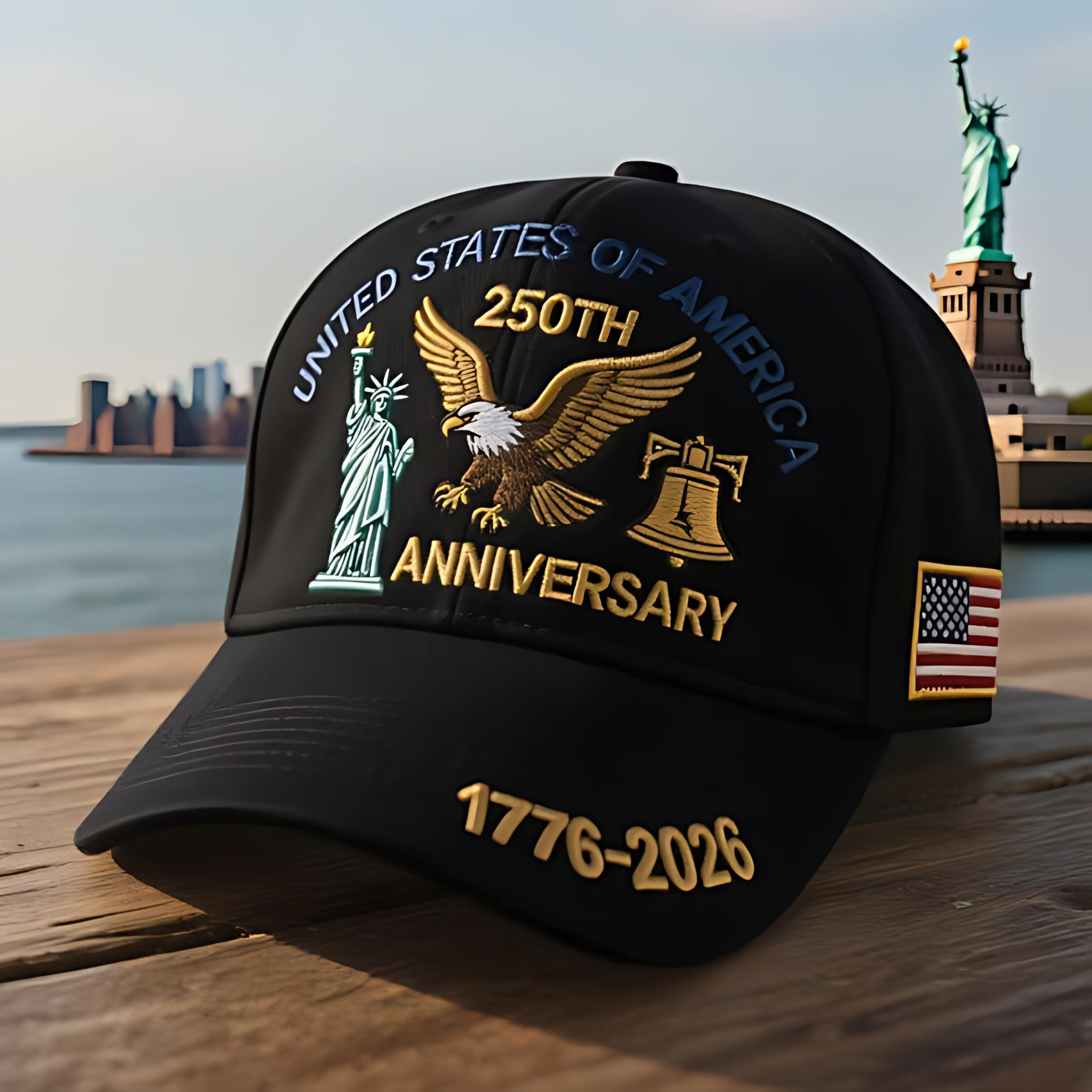 🔥Last Day 49% OFF - Eagle & Liberty – United States 250th Anniversary Hat✨(Breathable & Lightweight Comfort & Unisex Fit)