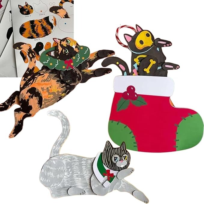 🐾 Posable Paper Pets & Dragons – DIY Origami Craft Kit