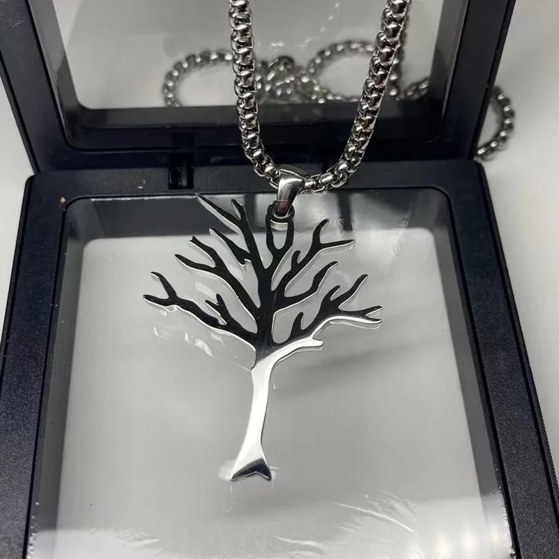 Leafless Tree Pendant Necklace-INSPIRED BY XXXTENTACION