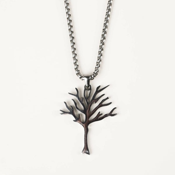 Leafless Tree Pendant Necklace-INSPIRED BY XXXTENTACION