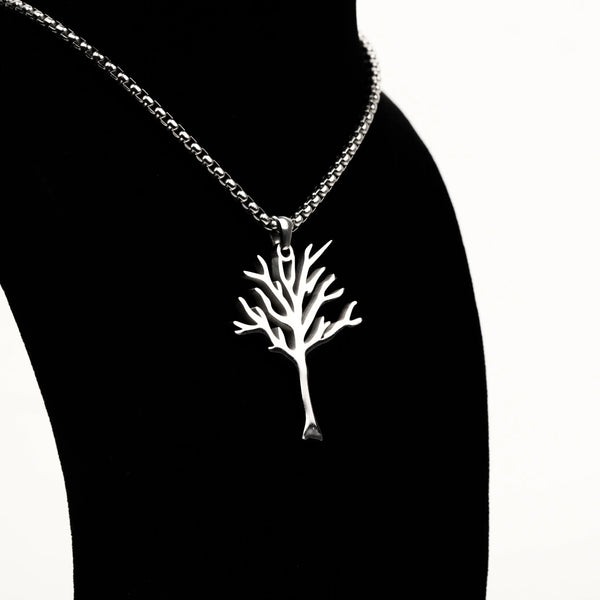 Leafless Tree Pendant Necklace-INSPIRED BY XXXTENTACION