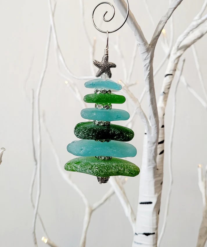 🌊🎄Sea Glass Christmas Tree Advent Calendar✨
