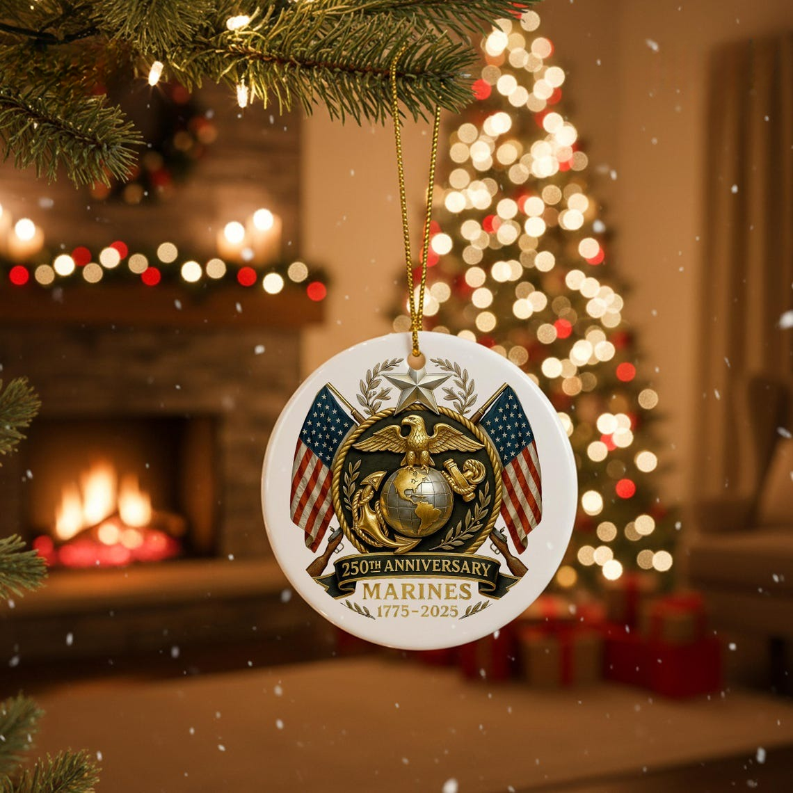 MARINES 250th ANNIVERSARY ORNAMENT | LIMITED EDITION (1775–2025)