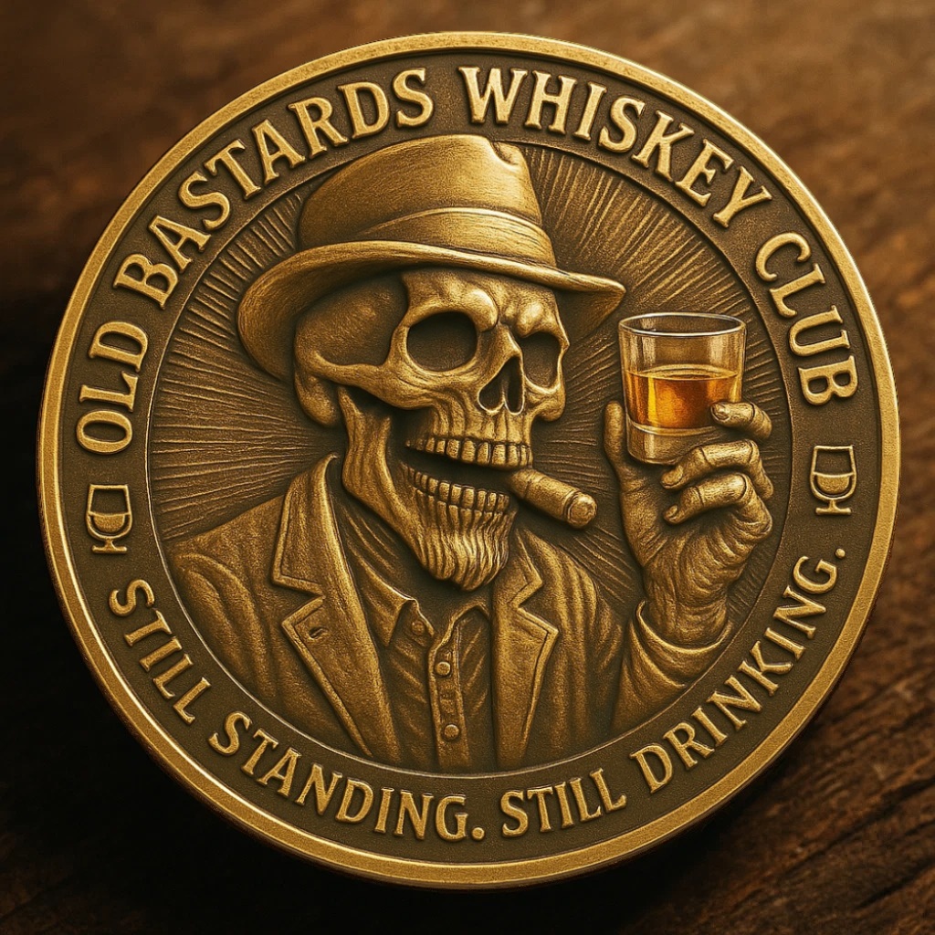 🪙 Old Bastards Whiskey Club Coin