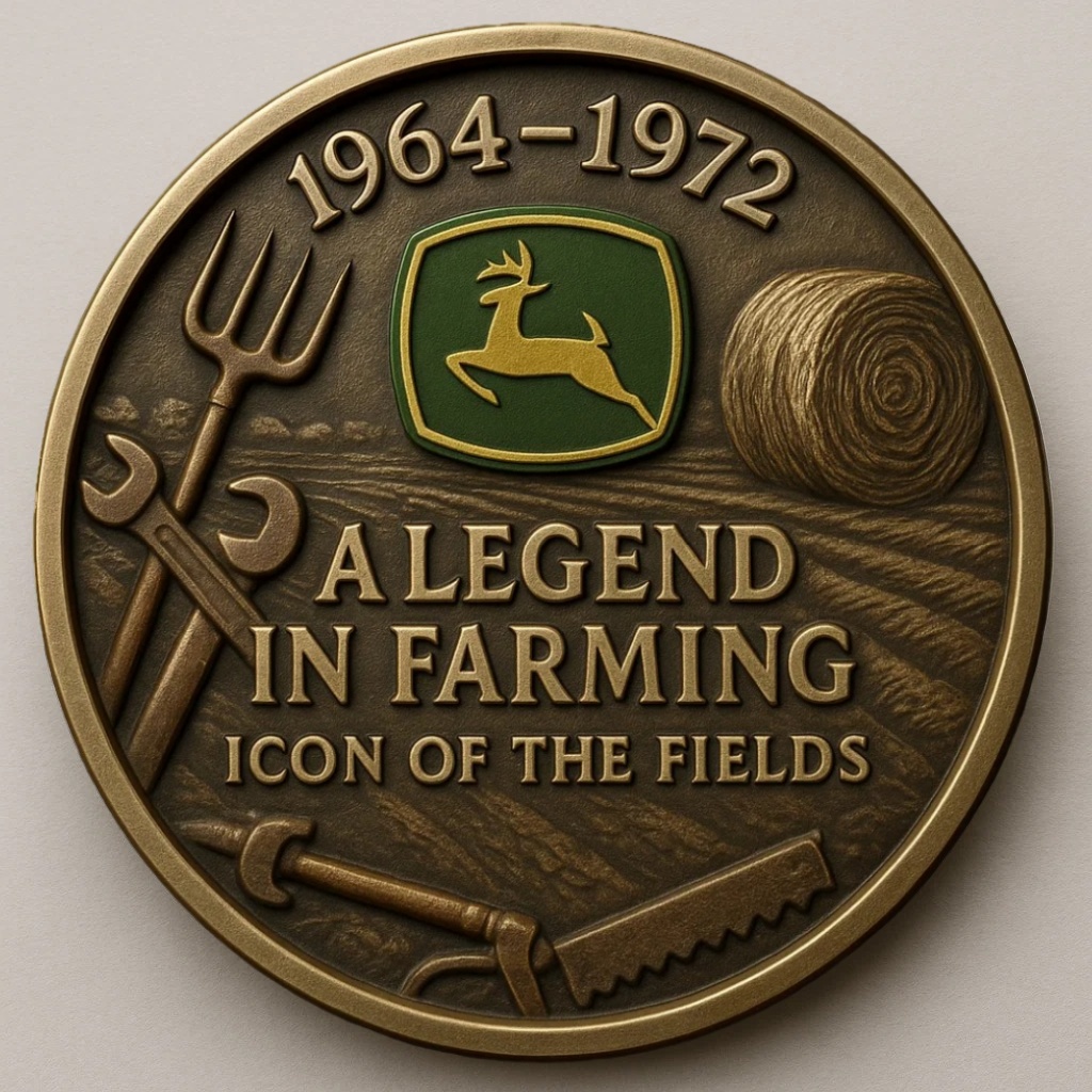 THE JOHN DEERE 4020 COMMEMORATIVE COIN