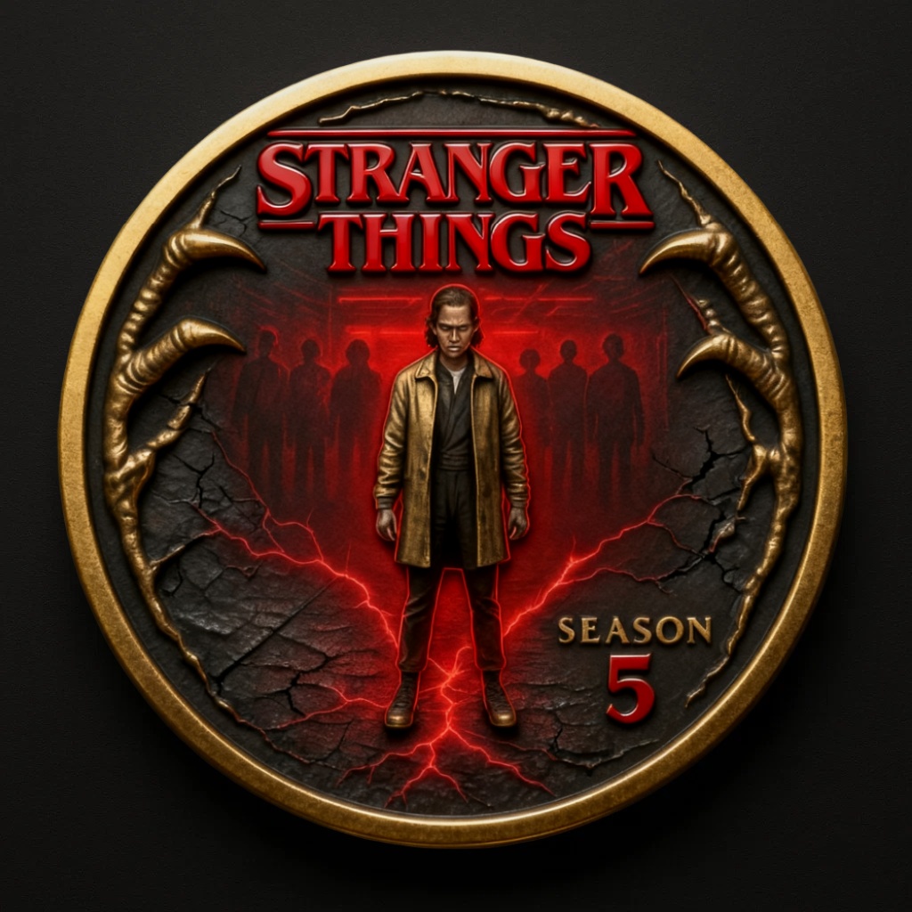 STRANGER THINGS SEASON 5 COMMEMORATIVE COIN