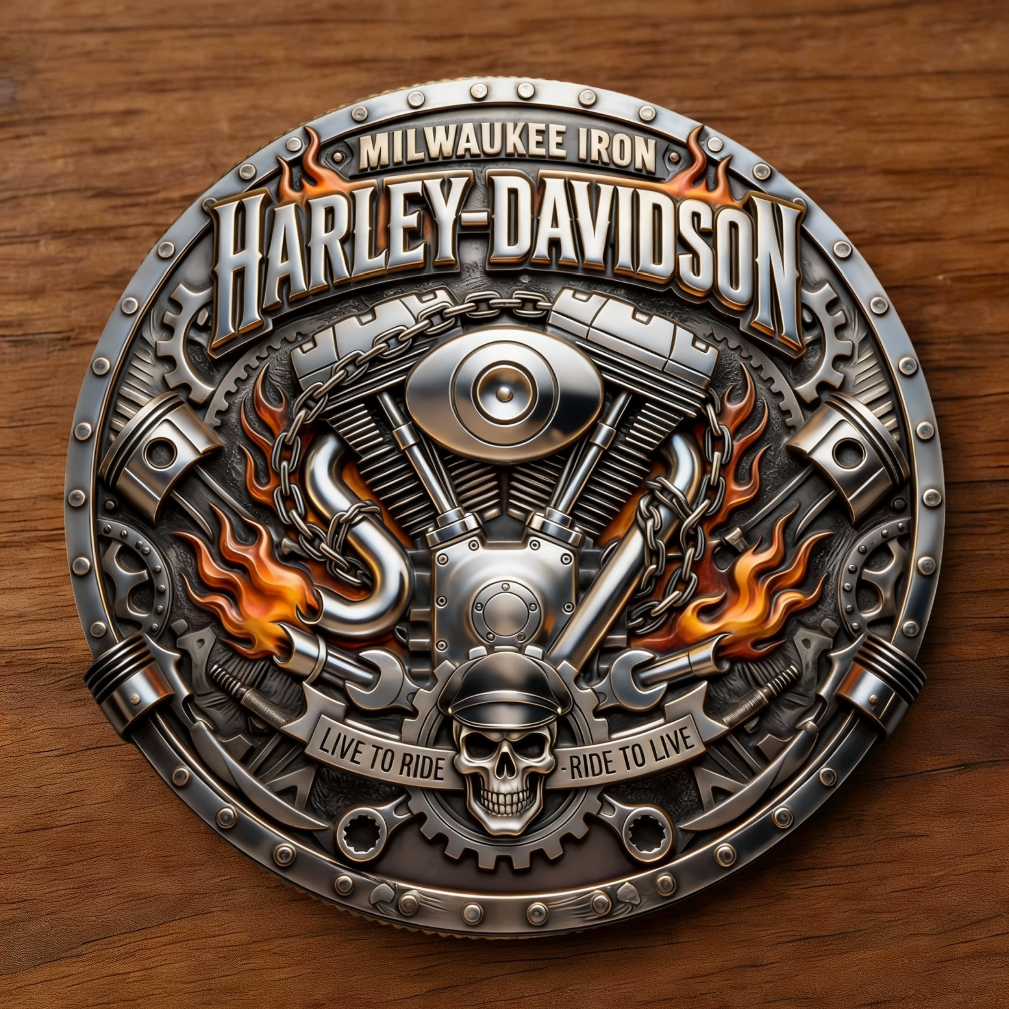 Last Day 49% OFF🦅 HARLEY-DAVIDSON RIDE FREE · MILWAUKEE IRON