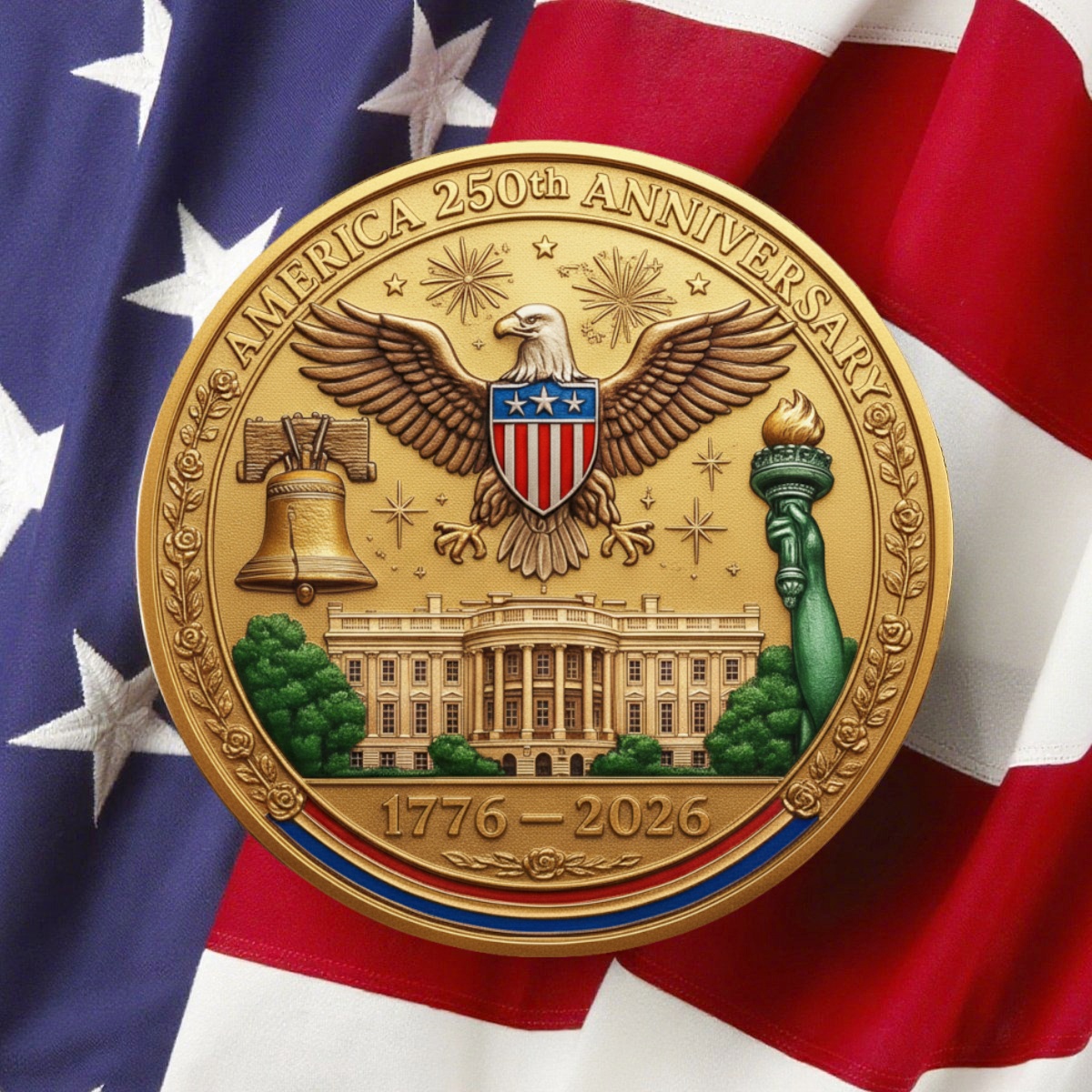 🎉🎉Last Day 49% OFF - America 250th Anniversary Commemorative Coin