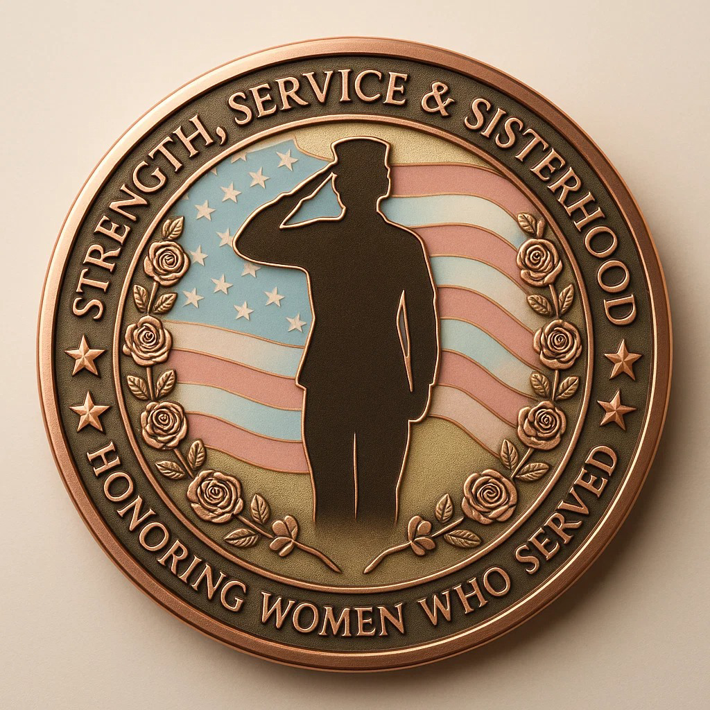 🎖️ I Am Not Most Women – I Am A Vet Challenge Coin