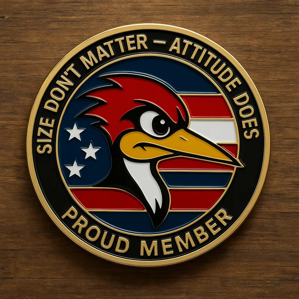 Little Pecker Club Commemorative Coin