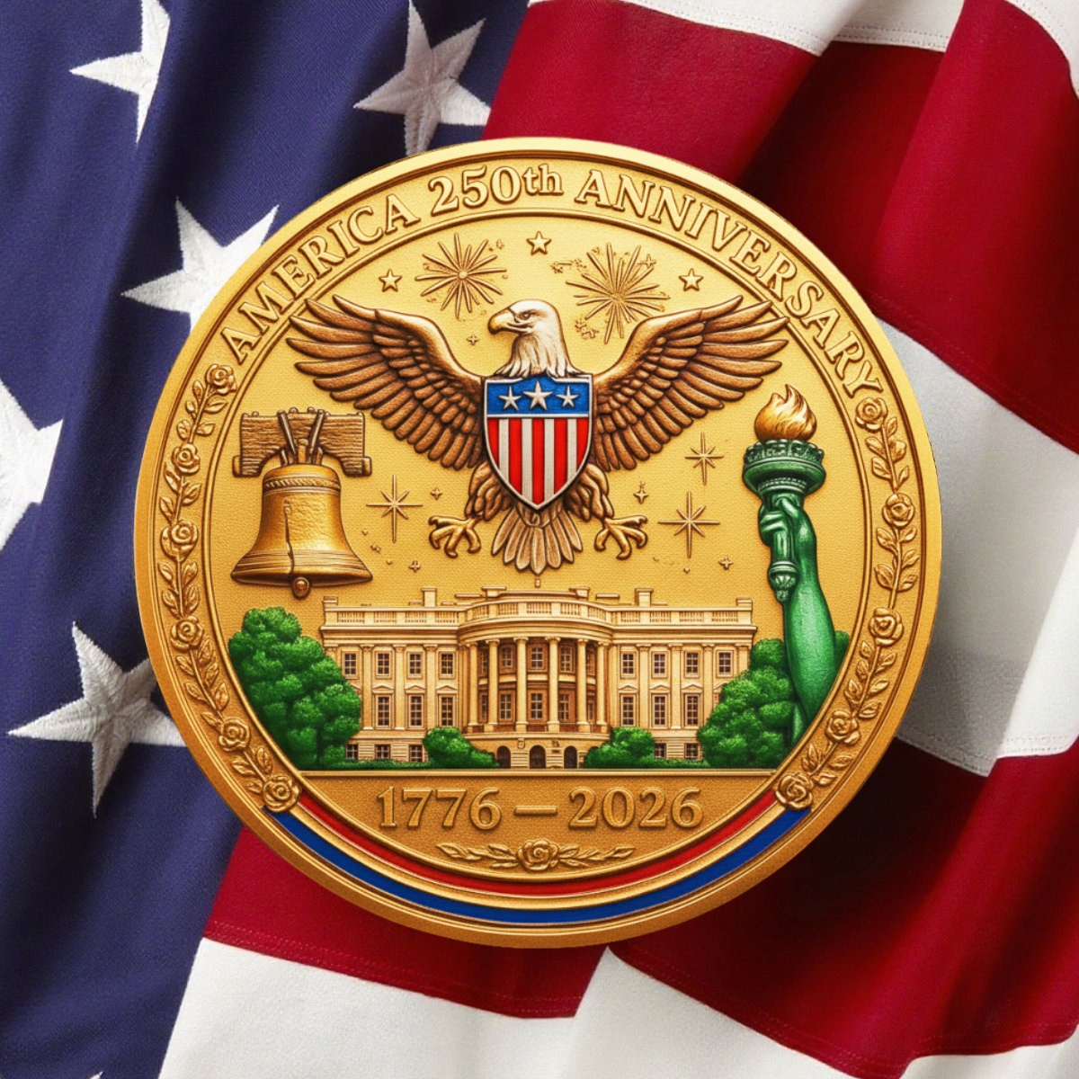 🎉Last Day 49% OFF - America 250th Anniversary Commemorative Coin