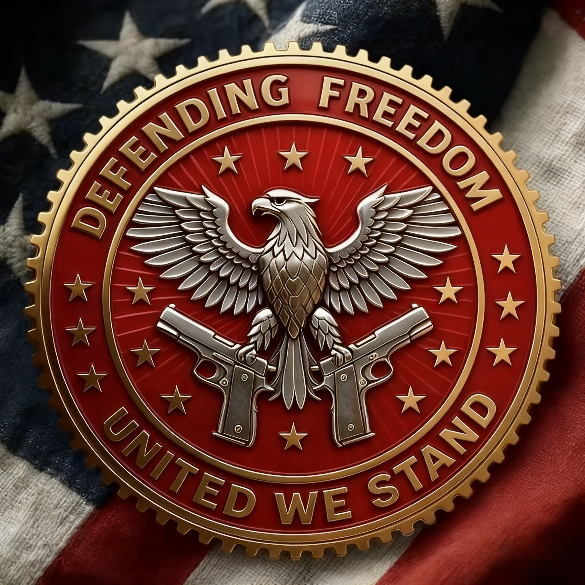 MIGHTY FREEDOM COIN — “UNITED WE STAND” LIMITED EDITION