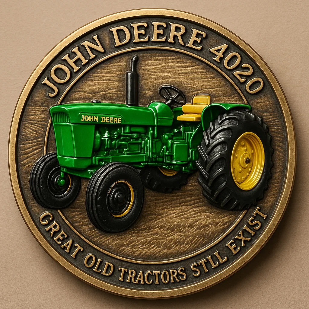 🔥🔥LAST DAY 60% OFF-THE JOHN DEERE 4020 COMMEMORATIVE COIN-LIMIT EDITION