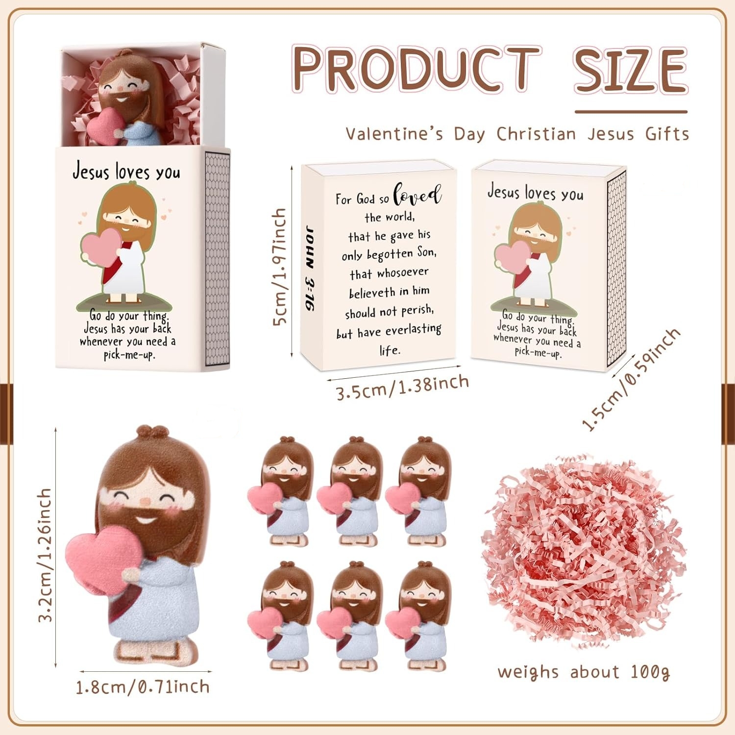 Jesus Loves You – A Small Gift with a Big Message of Faith-A Valentine’s Gift 